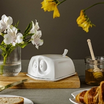 Tassen - H: 6,5 cm. Butter Dish "Hidden" 